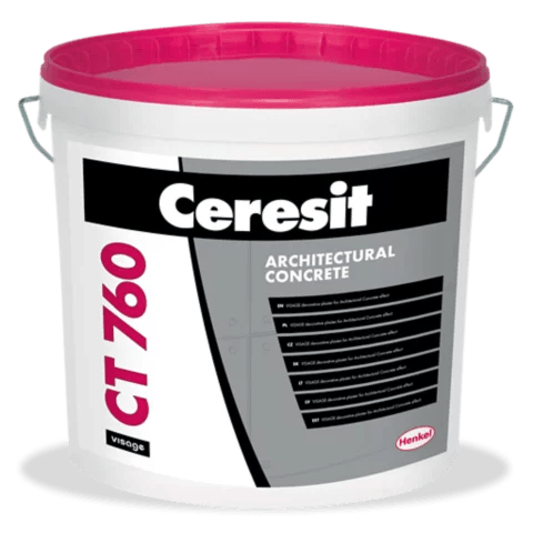 CERESIT VISAGE Concrete | Διακοσμητικός λεπτόκοκκος σοβάς τελικής στρώσης
