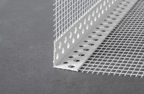 Γωνιόκρανο PVC με Υαλόπλεγμα 10 x 10 cm ETICS