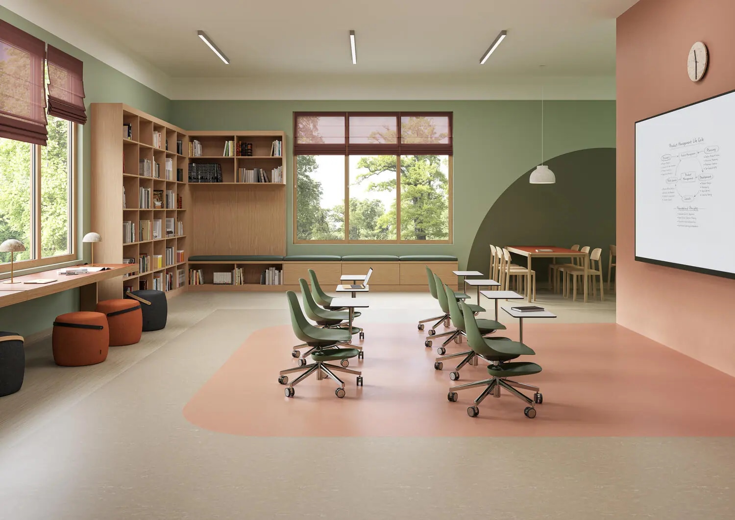 STYLE EMME xf²™ | Linoleum Tarkett σε 41 χρώματα, με εκδόσεις Bfl και R10